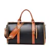Bolsa de Hombro Multifuncional de Gran Capacidad, Bolsa de Equipaje Plegable para Traje, Bolso de PU Conveniente para Viajes