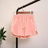 Pantalones cortos deportivos de verano para mujer, de secado rápido, informales, holgados, de talla grande, para correr, de color caramelo, para playa, para el cabello