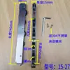 Poleas de Acero Inoxidable para Puertas Correderas Aleación de Titanio Magnesio Puerta Mampara de Balcón Puerta Corredera Poleas de Piso Poleas de Riel Inferior Rodillos