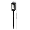 Luces Solares Cuadradas y Redondas con Filamento de Tungsteno para Estacas de Suelo, Luces para Jardín y Césped, Luces Nocturnas LED para Exteriores para Iluminación