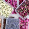 Fatias de Limão Meimuer Botão de Rosa Grânulos de Lavanda Flores Secas DIY Velas de Aromaterapia Fatias de Cera Material de Flor Decorativa