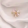 Broche de Laço Coração Simples para Mulheres, Corsage de Luxo, Alfinete Anti-Exposição para Gola Feminina, Alfinete de Cardigã, Acessório de Roupa