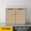 Gabinete simple para uso en alquiler, gabinete de cocina, gabinete con fregadero de acero inoxidable, gabinete para estufa, todo en uno, construcción totalmente de acero