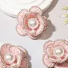 Broche de Camelia Hecho a Mano Inspirado en Estilo Coreano DIY para Mujer con un Look de Moda de Alta Gama y Temperamento Elegante