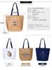 Bolso de Mano de Papel Dupont Transfronterizo, Bolso de Hombro de Papel Dupont Tendencia Nacional, Fábrica de Personalización de Bolsos de Playa de Papel Kraft RPET