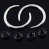 Piercing de Nariz Acero Inoxidable Anillo C Clavo para Nariz Popular Europeo y Americano Popular Aliexpress Joyería de Piercing Corporal Personalizada
