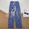 Pantalones Casuales Guapos de Moda de Primavera y Otoño para Hombre, Marca de Moda Urbana Ins, Estilo Hong Kong, Hip-Hop Rectos Holgados Versátiles para Barrer el Piso