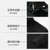Camisa Polo de Manga Larga con Cuello Alto y Media Cremallera de Lyocell tipo Seda de Doble Cara para Primavera y Otoño Ropa de Trabajo Corporativa Personalizada con Logo Impreso o Bordado