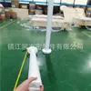 Material de tubería F4 de PTFE alargado completo, parte completa alargada de PTFE PTFE, muestra de dibujo no estándar CNC