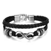 Pulsera Retro de Mariposa Personalizada Más Vendida de Amazon de Cuero Sintético Pulsera Ajustable DIY Joyería