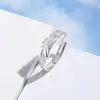 Anillo de Pareja Longfeng Youming para Hombre y Mujer Diseño de Nicho Ins Marea Nacional Zodiaco de Este Año Dragón Anillo Abierto de Moda