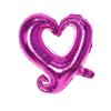 Globo de película de aluminio con forma de corazón y gancho mediano de 18 pulgadas para propuesta de San Valentín, boda, decoración de boda, globo con forma de corazón de amor.