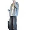 Sudadera de punto tipo cárdigan pesado para hombre, estilo japonés de otoño, corte holgado, suéter de moda, marca trendy, chaqueta casual versátil