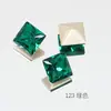 Dongzhou Nail Art Strass K9 Esmeralda com Fundo Pontiagudo Strass Irregular Acessórios para Joias DIY Strass para Unhas Populares Outono e Inverno