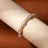 Pulsera Redonda de Circonita Dopamina, Fresca, Dulce, Suave, Versátil, De Alta Gama, Pulsera de Moda