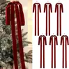 Accesorios de lazo de terciopelo, populares para empaque de regalos transfronterizos, decoración del hogar para bodas y fiestas, adornos para árboles de Navidad