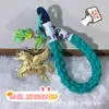 Llave de Oro Puro 999 Caballo Volador Pequeño Princesa Cadena para Teléfono Móvil Colgante Regalo para Novia Cumpleaños