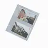 Páginas Interiores Personalizadas para Álbum de Fotos Blanco de Dos Rejillas y Tres Capas, Páginas de PP tipo Waffle y No Tejidas, Recambio para Álbum de Tarjetas de 4/5/6 pulgadas