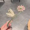 Ventas Directas de Fábrica Pinza Grande de Mariposa de Gama Alta 2025 Nueva Moda Elegante Pinza para el Cabello de Flor Pinza de Tiburón en la Parte Posterior de la Cabeza