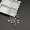 Gema de Corte Rosa con Forma de Marqués de Fondo Plano, Piedra para Anillo de Joyería, Zircón Triangular de Marqués de Fondo Plano Piedra Suelta