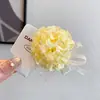 Didy No Tiene Miedo del Mismo Pasador Verde de Phalaenopsis Flor Lateral Flor Artificial Tocado Accesorios para el Cabello de Viaje a la Costa