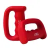 Boxe Haltere Vazio Treino de Golpes Mão Segurando Com Carga Corrida Pequeno Haltere Prática Boxe Resistência Soco Em Forma de D Haltere de Golpes Vazios
