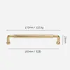 Maçaneta Moderna Minimalista Preta para Porta de Armário Americano Levemente Luxuosa Dourada Nórdico Levemente Luxuosa Maçaneta de Porta de Armário Dourada Guarda-roupa Dourado