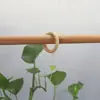 Anillos para Cortinas de Madera Maciza, Anillos Colgantes, Accesorios de Ganchos, Anillos para Barra Romana, Anillos Colgantes, Anillos de Madera, Ganchos, Madera de Haya