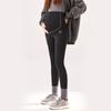 Leggings de Alta Elasticidad para Mujeres Embarazadas Algodón Amigable con la Piel Ropa Exterior Cintura Alta Soporte para el Vientre Pantalones de Yoga Primavera y Otoño Nueva Llegada Talla Grande Pantalones Shark para Mujeres Embarazadas