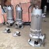 Bomba de Esgoto em Aço Inoxidável 65Wq20-6-1.1 Bomba Química Resistente a Ácidos e Álcalis Anticorrosiva Bomba Submersível Não Entupimento