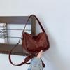 Bolso de Moda de Lado Suave para Mujer 2025 Nuevo Bolso de Hombro Casual y Elegante Bandolera Bolso Cuadrado Pequeño para Viajero Personalizado Popular
