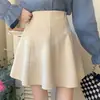 Falda Midi de Pana Línea A Talla Grande para Mujeres Gorditas Adelgazante Cubre Caderas Cintura Alta para Mujeres Petites Falda de Paraguas Esponjosa Falda Bodycon Mini