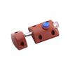 Novas portas e janelas trinco de mola automático de plástico janela trinco de botão automático armário porta trinco de mola automático parafuso