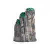 Adornos para terrario de musgo, accesorios ecológicos para botellas, tres colores, rocalla de paisajismo, pequeños adornos para macetas de suculentas