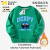 Sudadera para Niñas Kpop Hunter Ropa de Moda Infantil Otoño Primavera y Otoño Tops Casuales de Cuello Redondo para Niñas