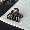 Un Nuevo Clip de Calabaza para el Cabello de Color Gelatina Hueca Estilo Coreano de Lan para Mujer, Pasador, Pinza de Tiburón Accesorio para el Cabello