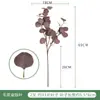 Flor Artificial planta artificial folha de eucalipto folha de dinheiro decoração de casa decoração planta verde artificial decoração atacado