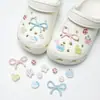 Zuecos Lindos y de Moda Estilo Ins Accesorios DIY Hebillas de Zapato Desmontables Flor de Zapato de Ballet Dibujos Animados 3D Accesorios
