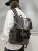 Mochila Retro de Gran Capacidad para Mujer 2026 Nuevo Estilo Viaje Commute Mochila Texturizada Estudiante Universitario Bolsa para Portátil y Libros