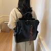 Mochila Retro Transfronteriza para Mujer de Gran Capacidad Casual Combinable Mochila Escolar Urbana Moderna de Alta Gama para Viaje