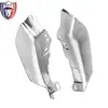 Adequado para Harley Grand Glide, Road King, Street Glide e Flagship Glide, com Escudo Térmico Adicional para Motor 17-23
