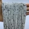 Piedra Natural 2x4mm Tubo Redondo Cuentas DIY Cilíndricas con Manchas Productos Semi-Terminados Venta al por Mayor Pulsera Ágata