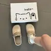 Sandálias Birkenstock-Style Versáteis Antiderrapantes Ultra-Confortáveis para a Primavera de 2025 com Solas Grossas, Meias-Pantufas Fechadas para Aumentar a Altura para Uso Externo