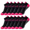 Calcetines Deportivos para Hombre y Mujer Transfronterizos Amazon Temu Calcetines Cortos para Correr Baloncesto Algodón Absorbente de Sudor Transpirables Primavera y Verano