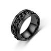 TikTok Popular Anillo de Cerveza para Mujer de Internet Cadena Giratoria para Hombre de Moda Anillo Abrebotellas Giratorio de Acero de Titanio para Pareja