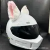 Decoraciones de Casco para Celebridades de Internet, Accesorios de Modificación de Casco con Orejas, Motocicleta, Vehículo Eléctrico, Patinete, Accesorios para Casco de Esquí