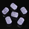 Cristal Púrpura Piezoeléctrico Cuentas Espaciadoras Púrpura Lavanda Colgante de Buey con Fosas Nasales Tallado Pixiu Cuentas Sueltas Accesorios para Pulseras DIY Venta al por Mayor