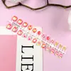 Uñas para Niños 24 Piezas, Uñas Portátiles Divertidas y Lindas Pintadas con Dibujos para Niños, Manicura Colorida Personalizada para Niños
