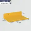 Tablero Perforado Negro de Metal para Habitación de E-sports Estante de Pared Escritorio de Computadora Tablero de Montaje en Pared Decoración de Almacenamiento Estante de Exhibición
