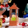 Presente de Natal criativo transfronteiriço novo produto Casa do Papai Noel luz noturna lâmpada de estrela de desenho animado fofa lembrança
